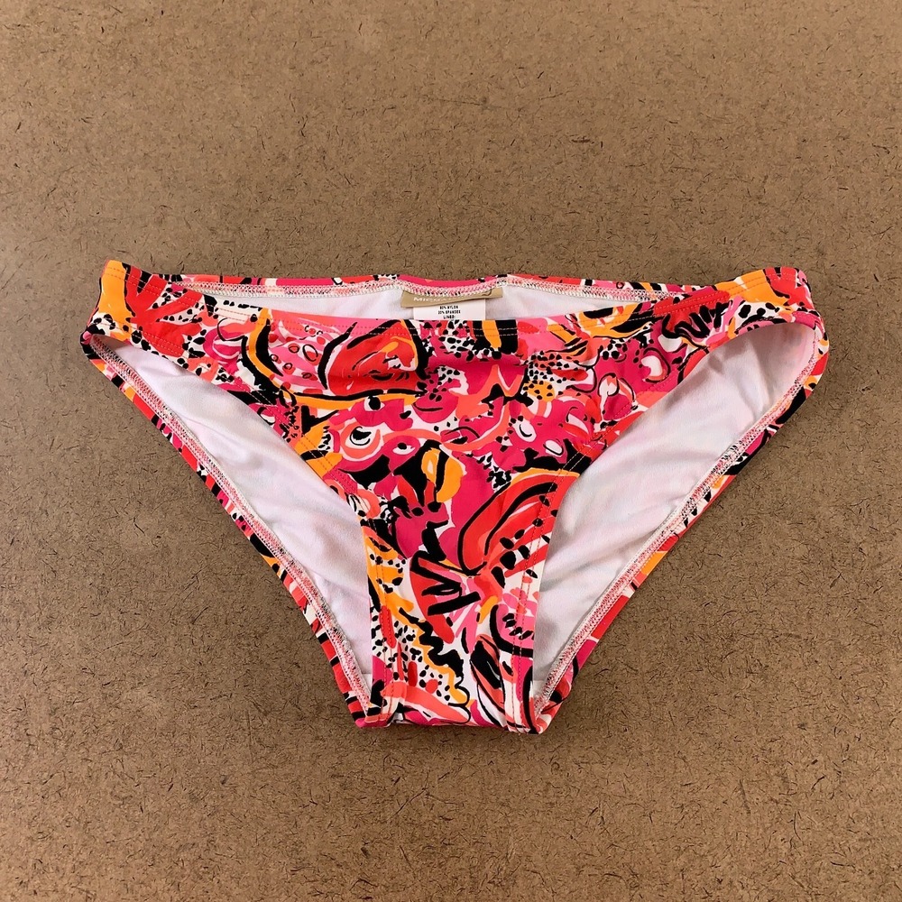 Michael Kors Collection Women's Size XS Colorful Printed Bikini Swim Bottom New